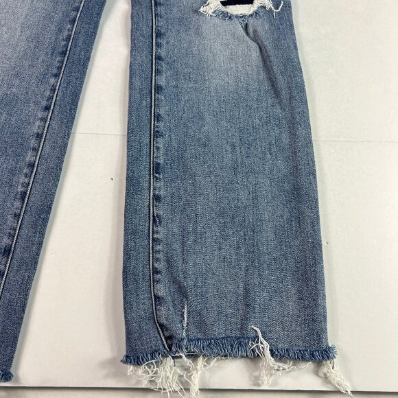 Kut From The Kloth Jeans Women's 28x26* Kelsey Ankle Flare High Rise Denim Tag 4 - Picture 5 of 16